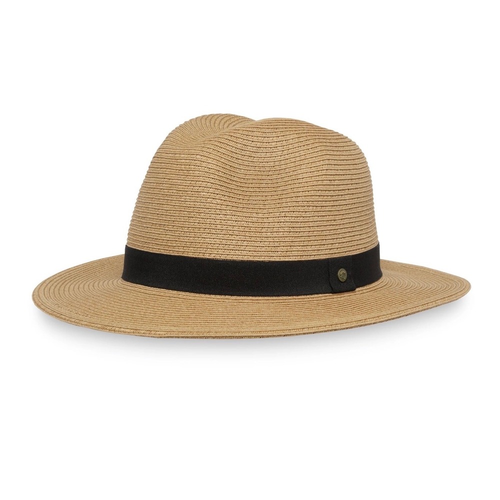 Sunday Afternoons UPF 50+ Sun Hat Brown Wide‎ Brim M Adjustable